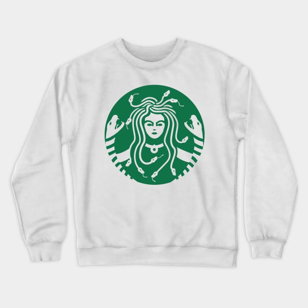 Medusa's Brewery Crewneck Sweatshirt by Vincent Trinidad Art